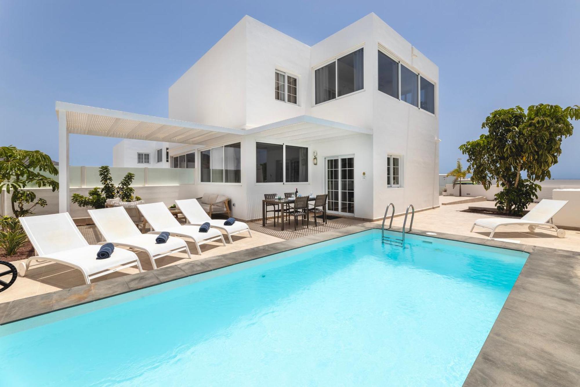 Villa Atlantica - Heated Pool In Playa Blanca Buitenkant foto