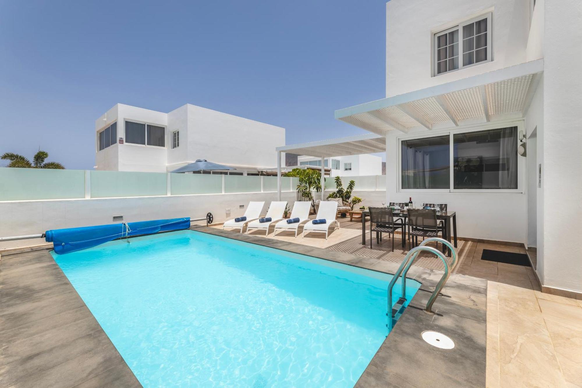 Villa Atlantica - Heated Pool In Playa Blanca Buitenkant foto