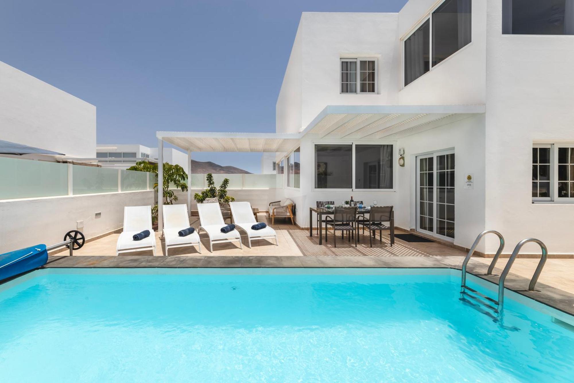 Villa Atlantica - Heated Pool In Playa Blanca Buitenkant foto