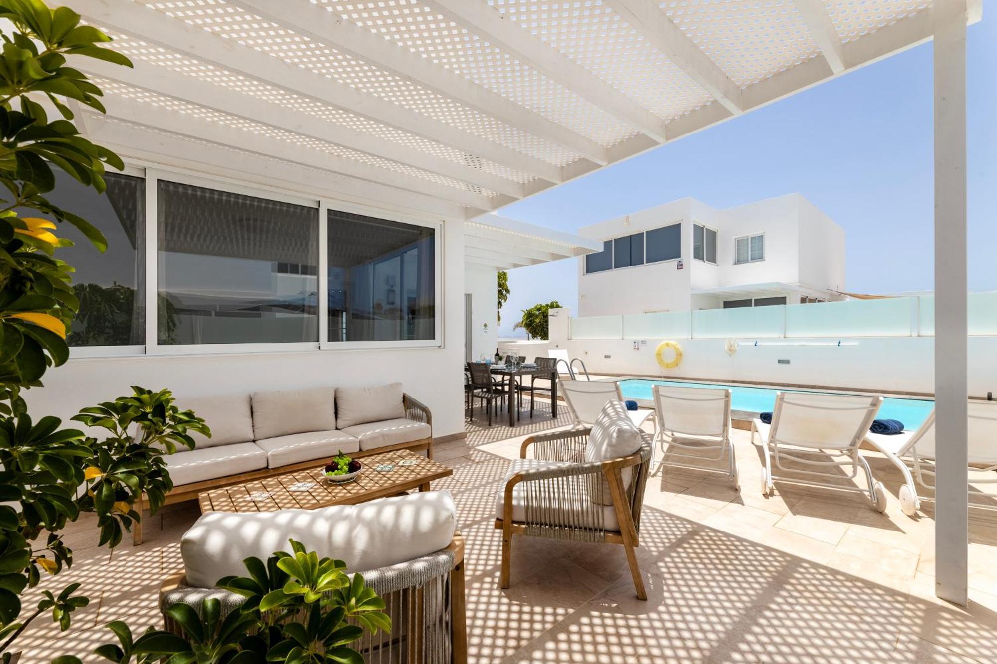 Villa Atlantica - Heated Pool In Playa Blanca Buitenkant foto